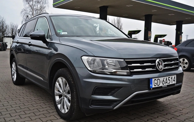 Volkswagen Tiguan Allspace cena 83900 przebieg: 154900, rok produkcji 2017 z Łazy małe 326